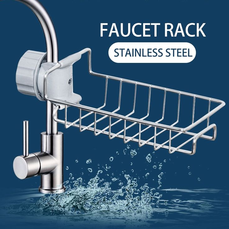Stainless Steel Faucet Rack Kitchen Sing Organizer Holder-1Pcs Stainless Steel Faucet Rack Kitchen Sing Organizer Holder-1Pcs Stainless Steel Faucet Rack Kitchen Sing Organizer Holder-1Pcs  thumbnail