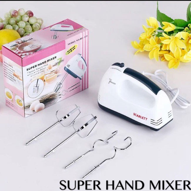 Scarlett - Electric Egg Beater and Mixer for Cake Cream