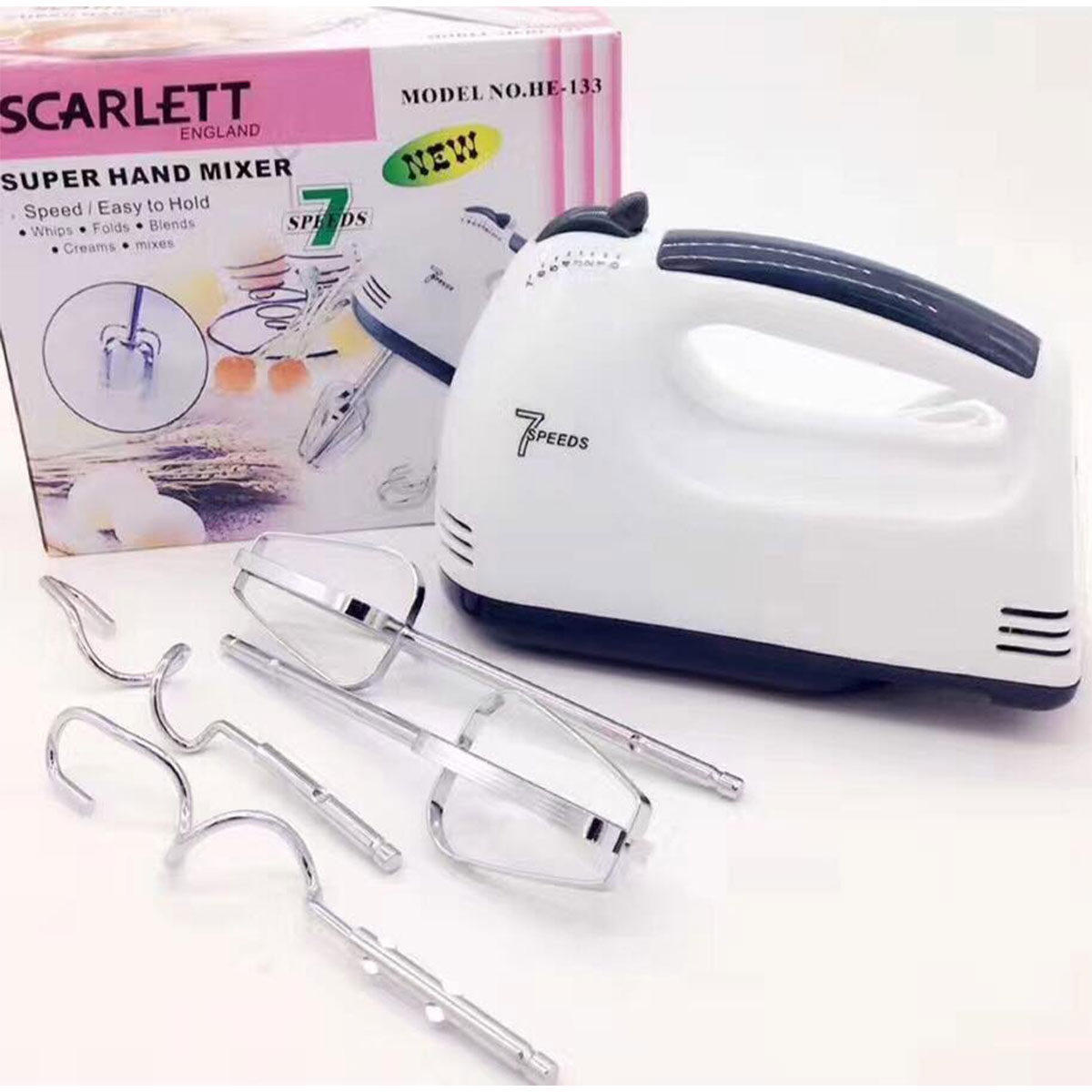 Scarlett - Electric Egg Beater and Mixer for Cake Cream thumbnail