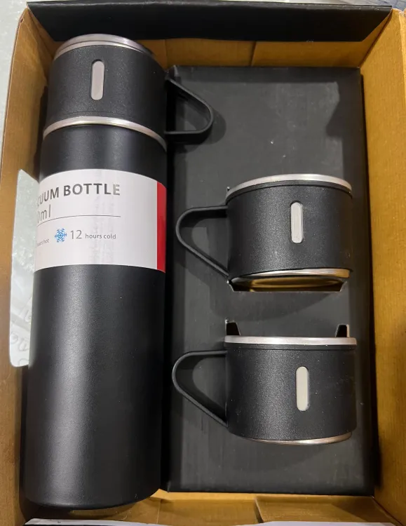 Vacuum flask stainless steel (500 ml flask) (12 hours hot and cold) ( Colour Not Selected ) thumbnail