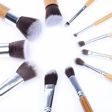 Bamboo Make Up Brush set | 11pcs thumbnail