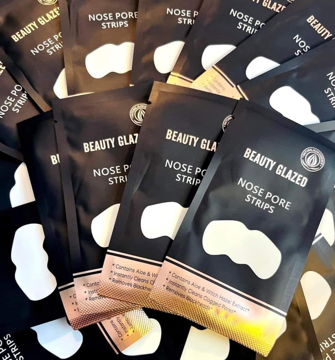 Beauty Glazed Nose Pore Strips Blackhead Remover 3gm - 5pcs thumbnail