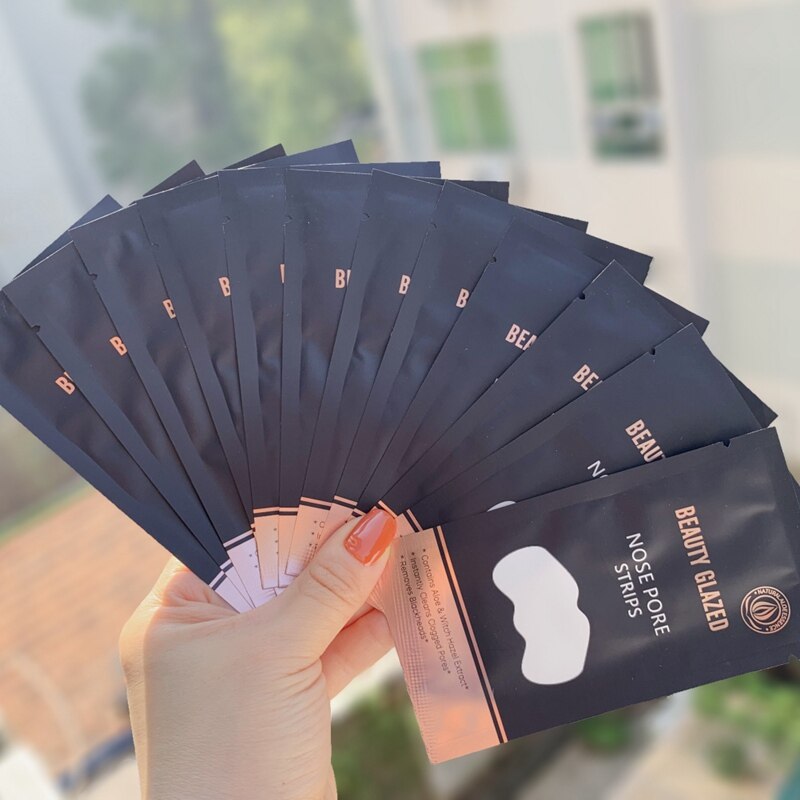 Beauty Glazed Nose Pore Strips Blackhead Remover 3gm - 5pcs
