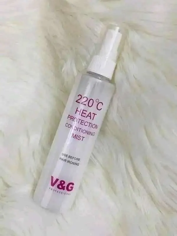 V&G 220°C Heat Protection Conditioning Mist 100ml - Keep Your Hair Protected and Beautiful thumbnail