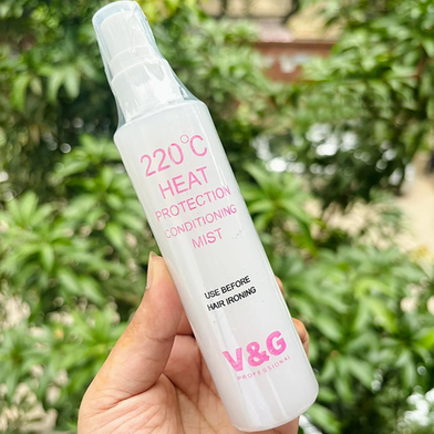 V&G 220°C Heat Protection Conditioning Mist 100ml - Keep Your Hair Protected and Beautiful thumbnail