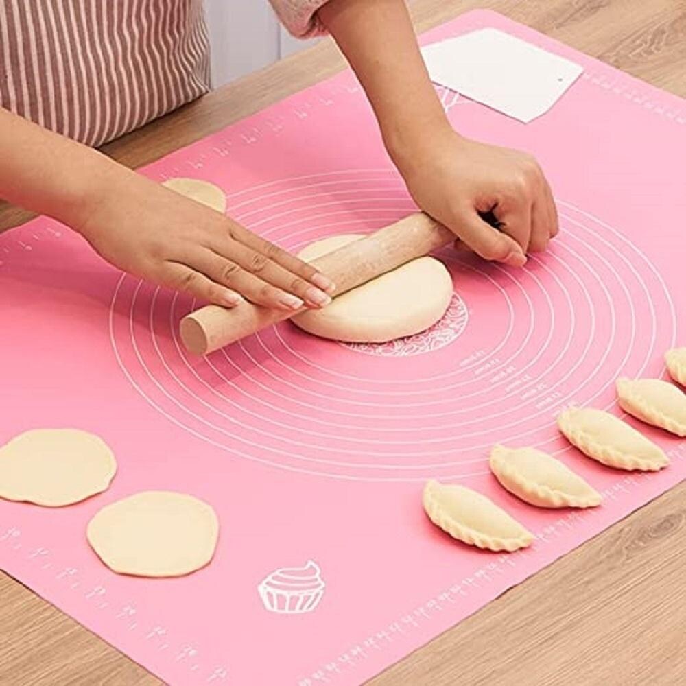Silicone Mat with Measurements For Baking Mat, Dough Pad with Scales Sugar craft, Fondant 