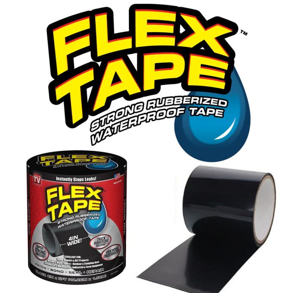 Flex Tape Black Rubberized Waterproof Tape  thumbnail