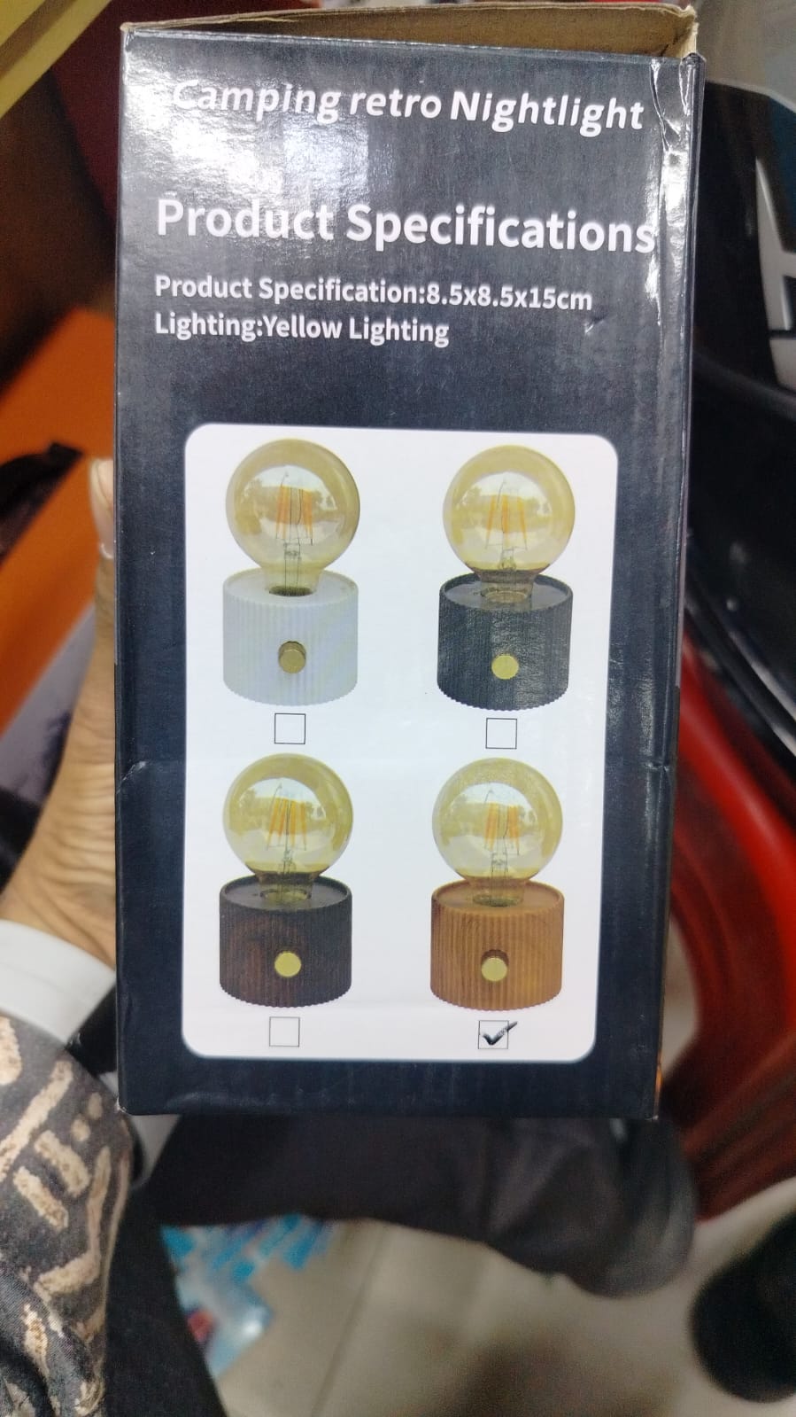 Camping Retro Night Light A Lantern thumbnail